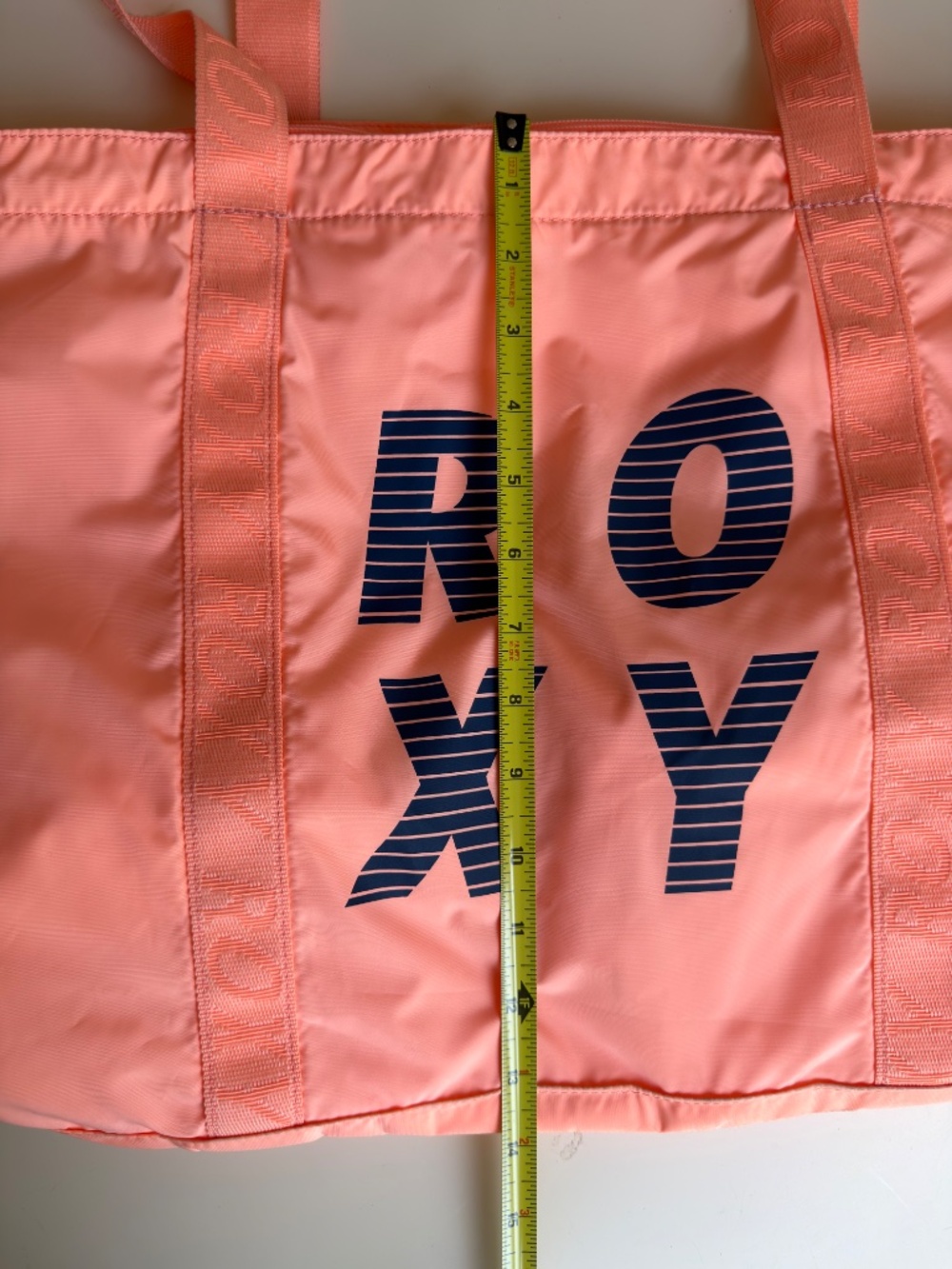 Roxy Lightweight Peach Tote - Picture 7 of 13